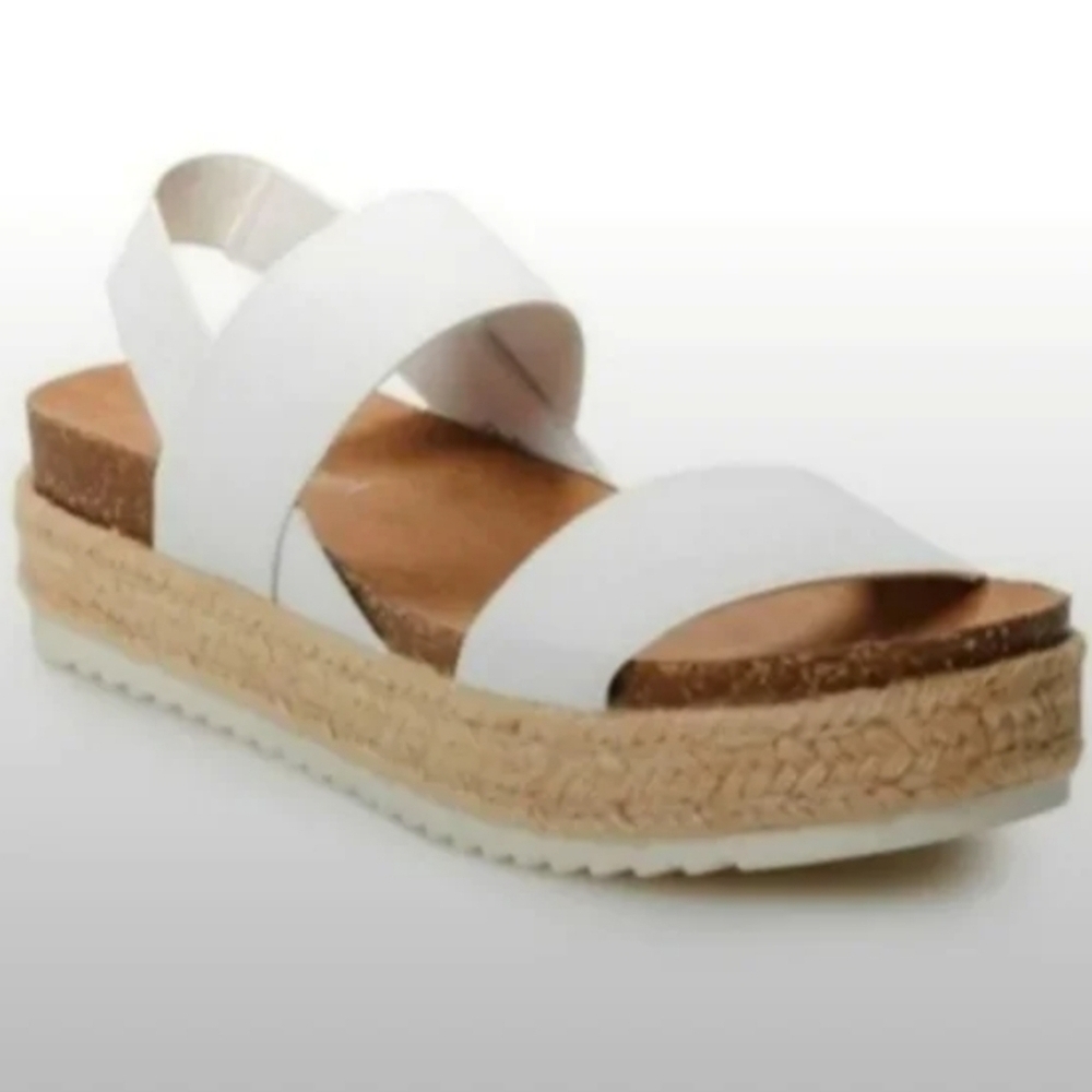 Madden girl Cybell white espadrille sandals